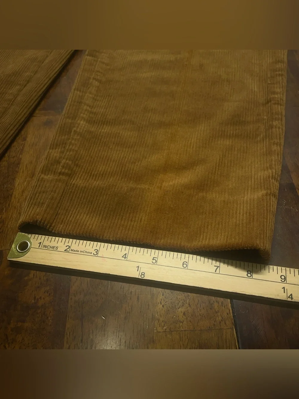 Vintage Jos. A. Bank Corduroy Pants Men's 34x30 Tan Chinos 90s Preppy Ivy League
